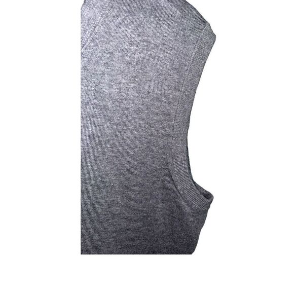 Gray Daniel Cremieux Pima Cotton V Neck Sweater Vest Size L - Picture 4 of 6